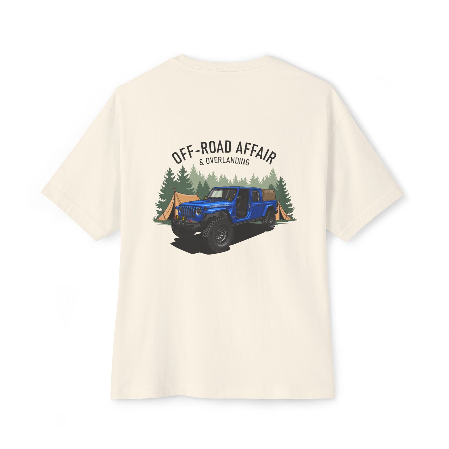 Adventure Off-Road Tee, Unisex Boxy Tee, Graphic Tee, Outdoor Apparel