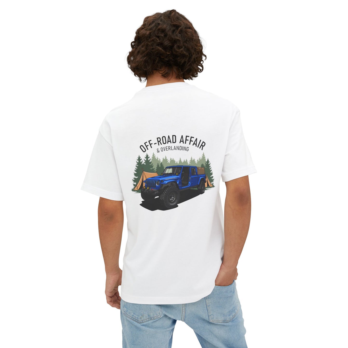 Adventure Off-Road Tee, Unisex Boxy Tee, Graphic Tee, Outdoor Apparel