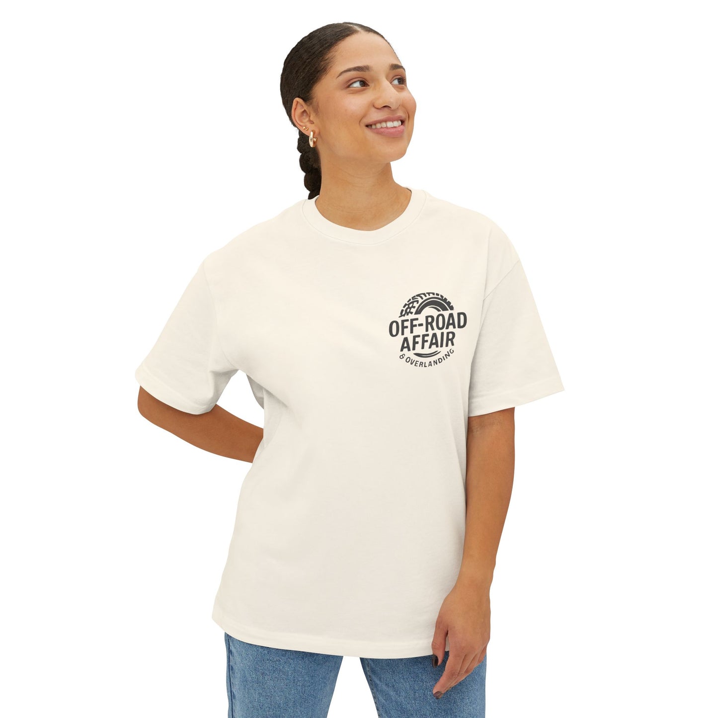 Adventure Off-Road Tee, Unisex Boxy Tee, Graphic Tee, Outdoor Apparel