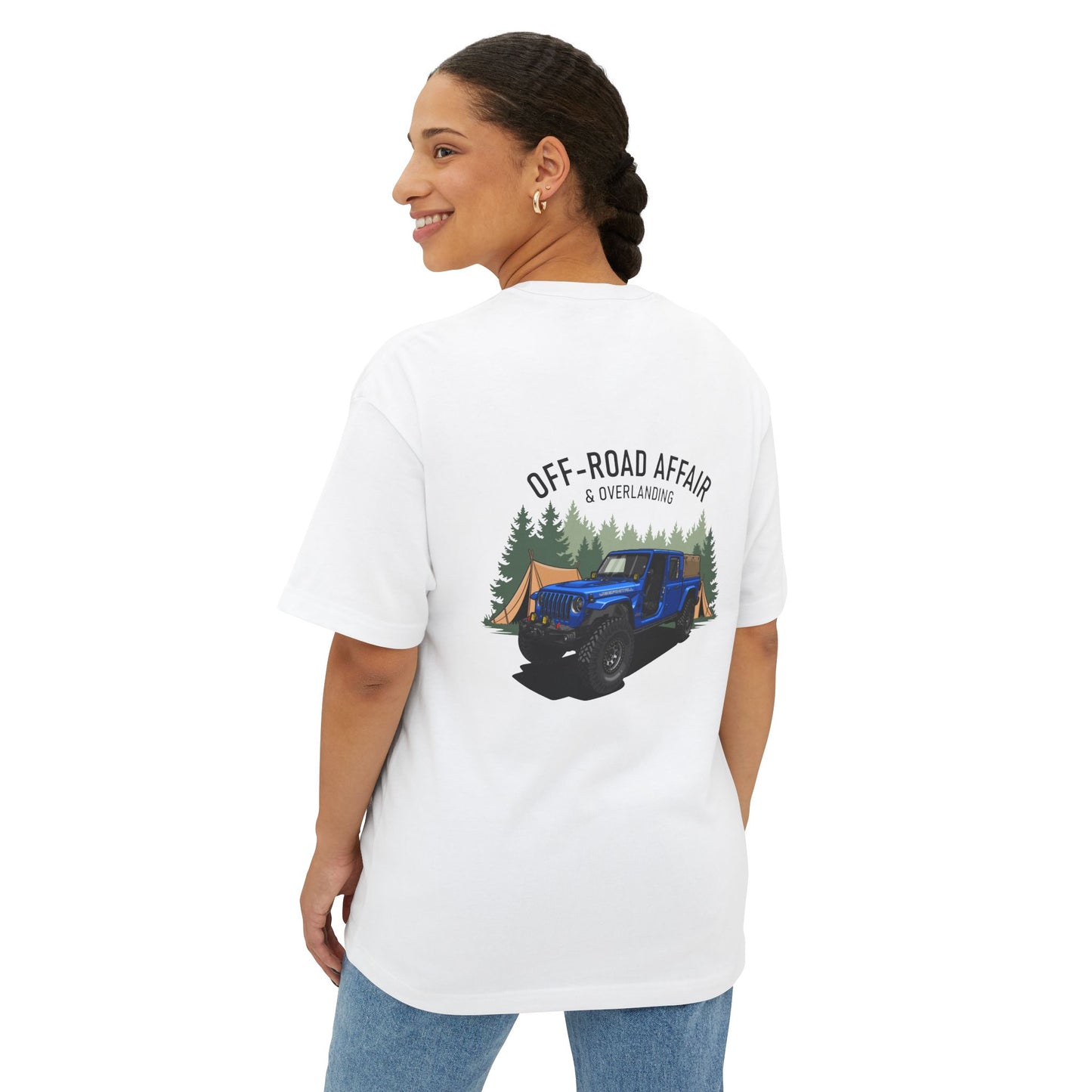 Adventure Off-Road Tee, Unisex Boxy Tee, Graphic Tee, Outdoor Apparel