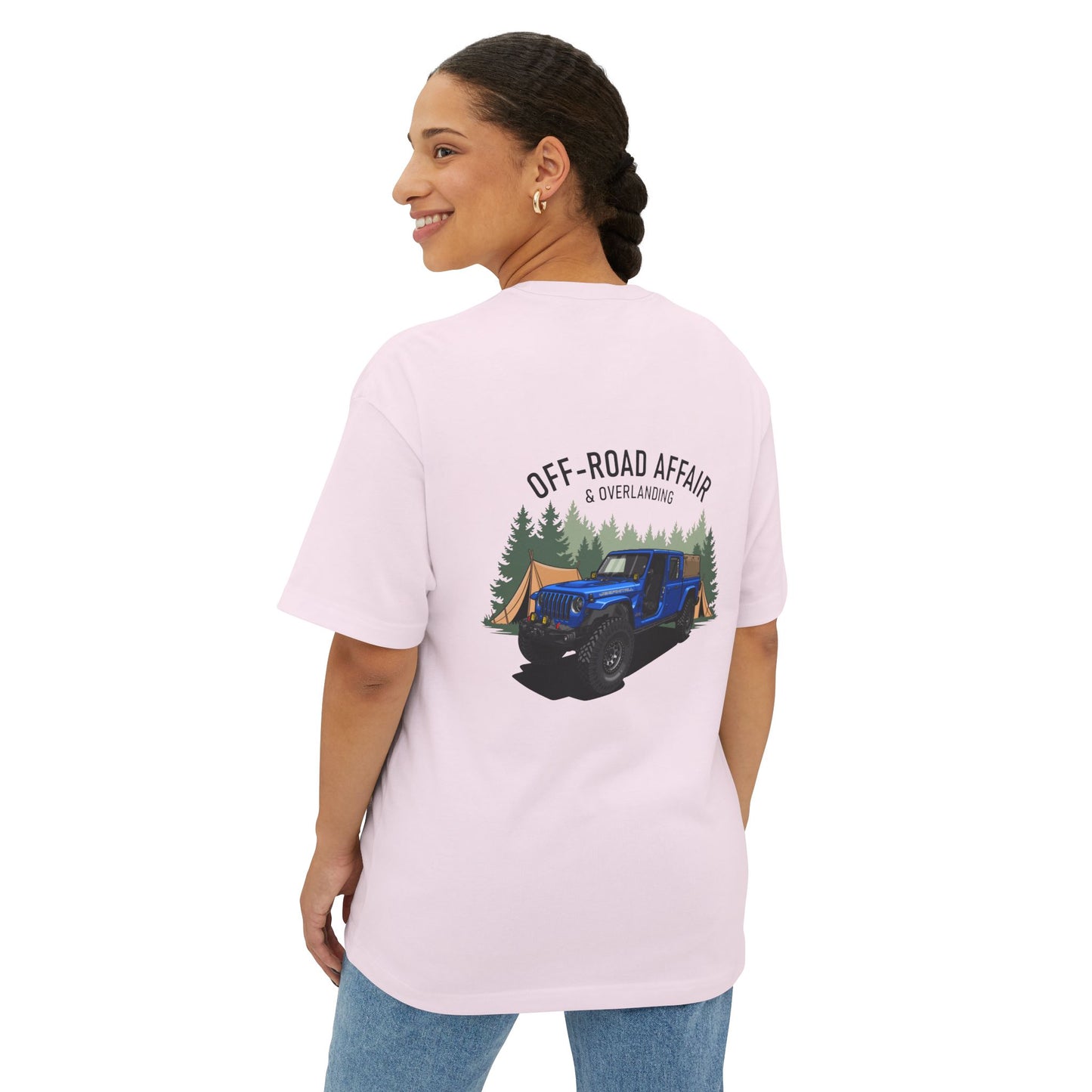 Adventure Off-Road Tee, Unisex Boxy Tee, Graphic Tee, Outdoor Apparel