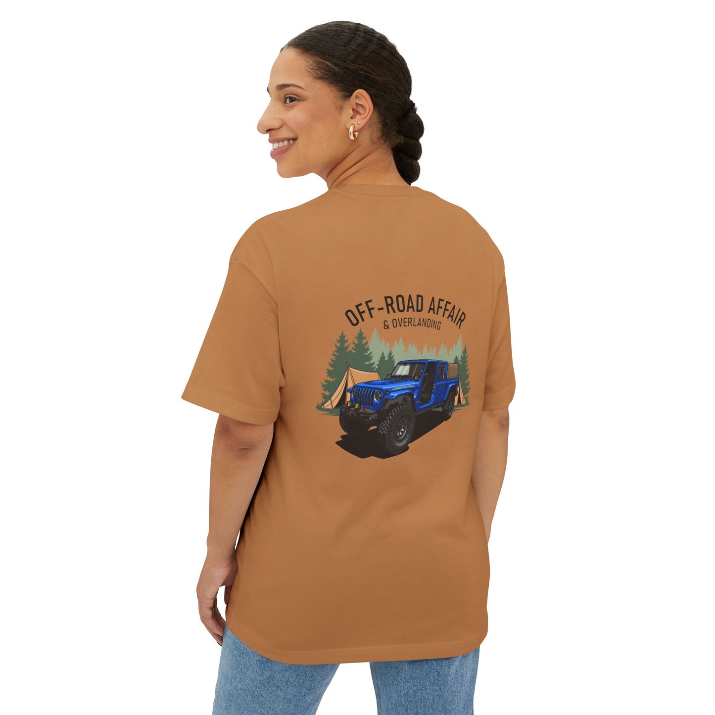 Adventure Off-Road Tee, Unisex Boxy Tee, Graphic Tee, Outdoor Apparel